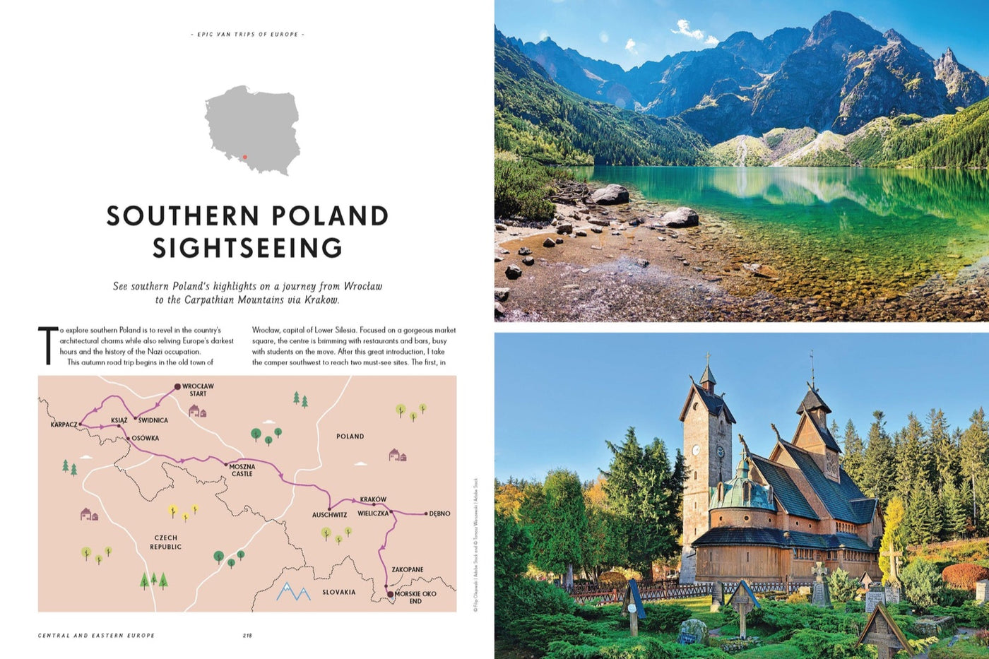 Lonely Planet Epic Van Trips of Europe inside page 9