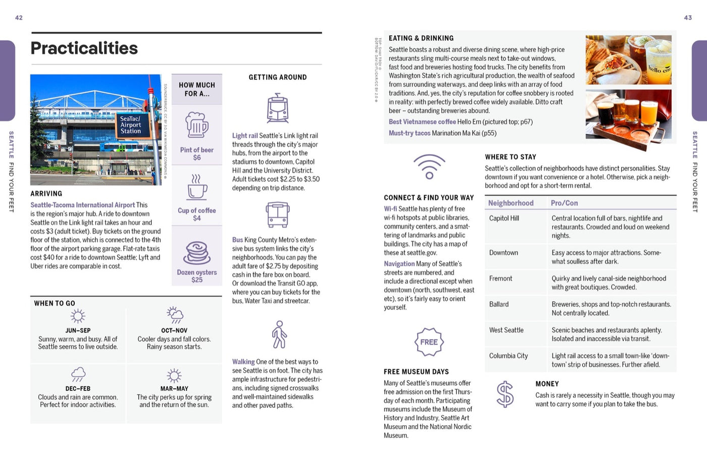 Lonely Planet Experience Pacific Northwest inside page 9