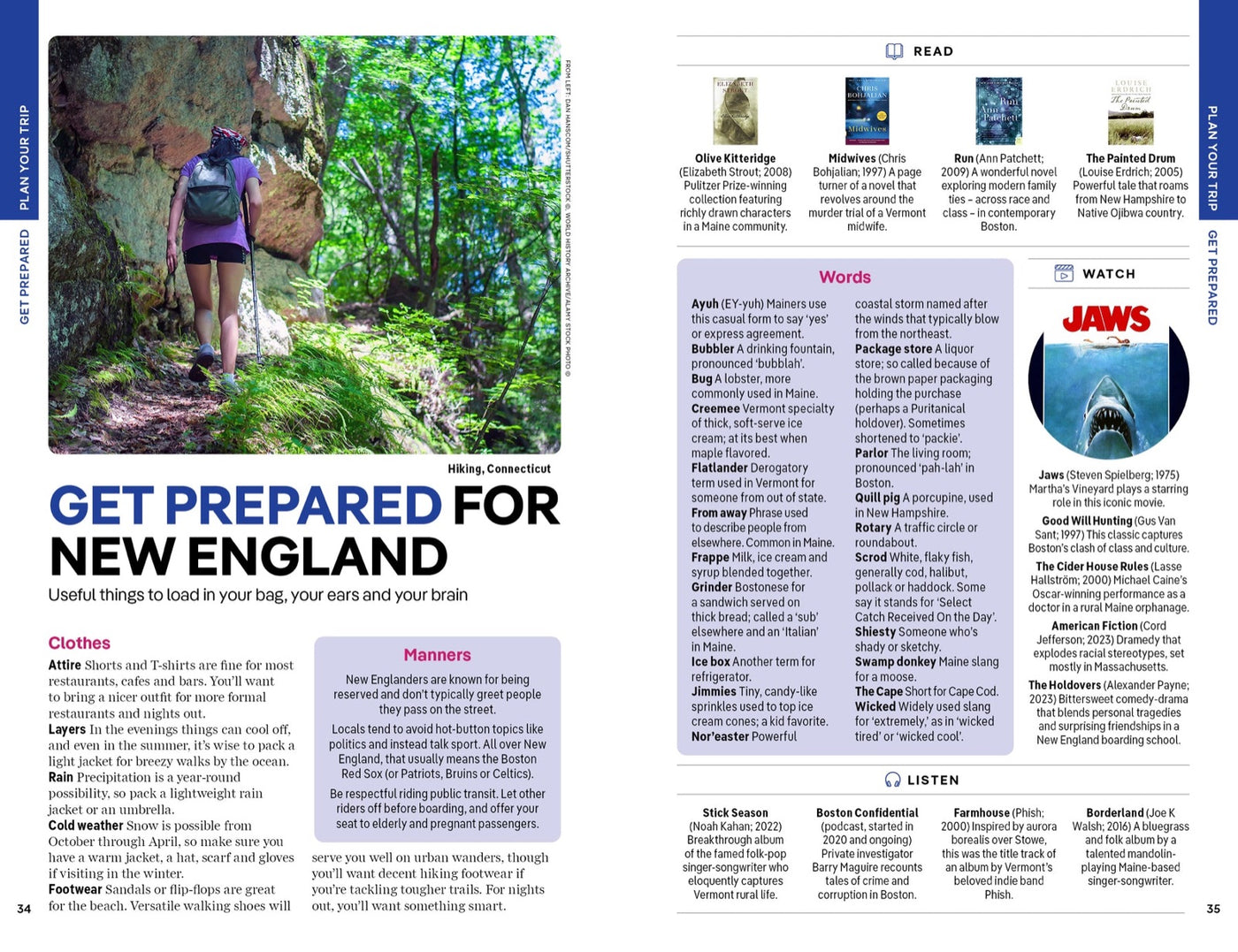 Lonely Planet New England inside page 7