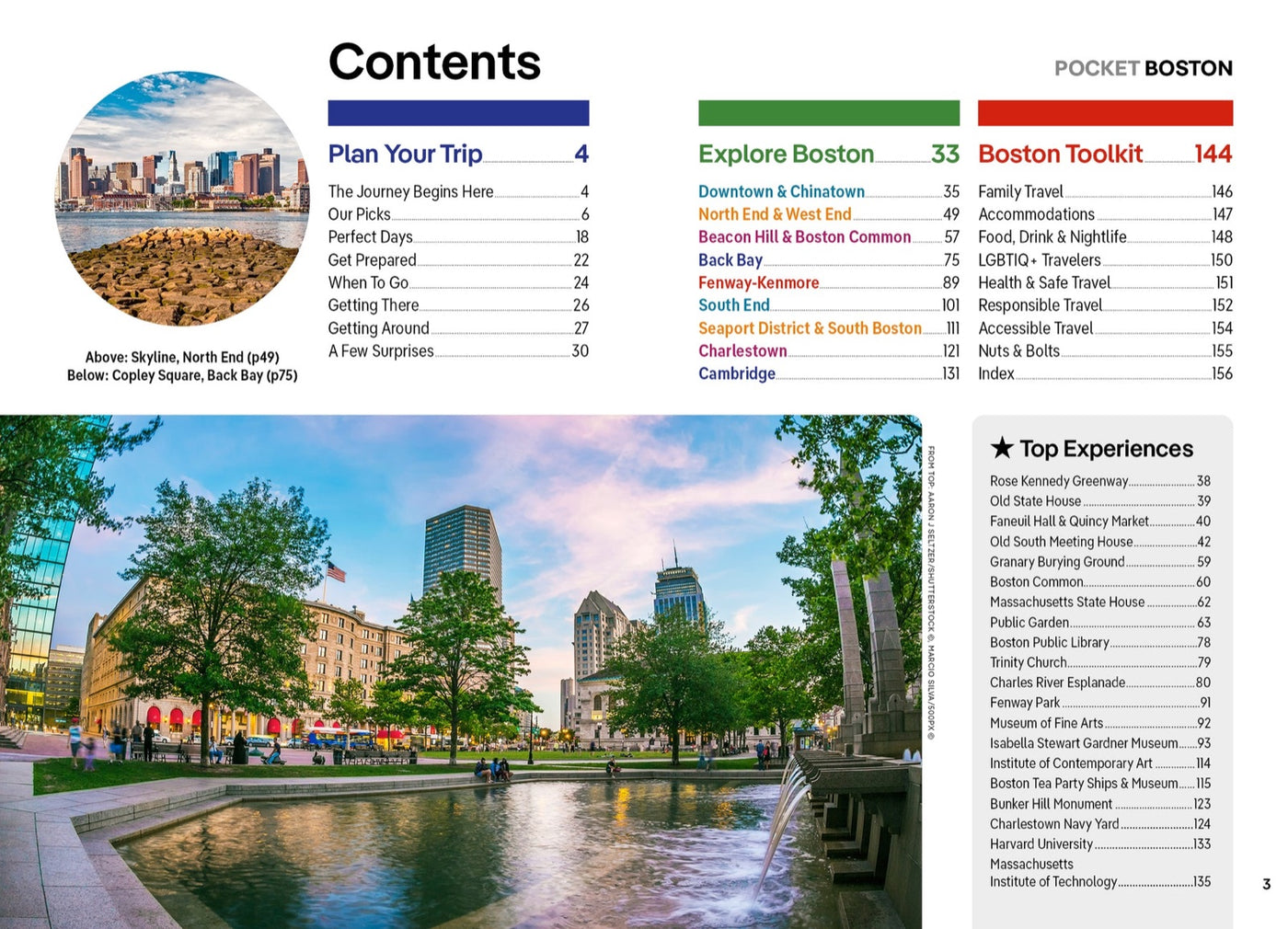 Lonely Planet Pocket Boston inside page 1