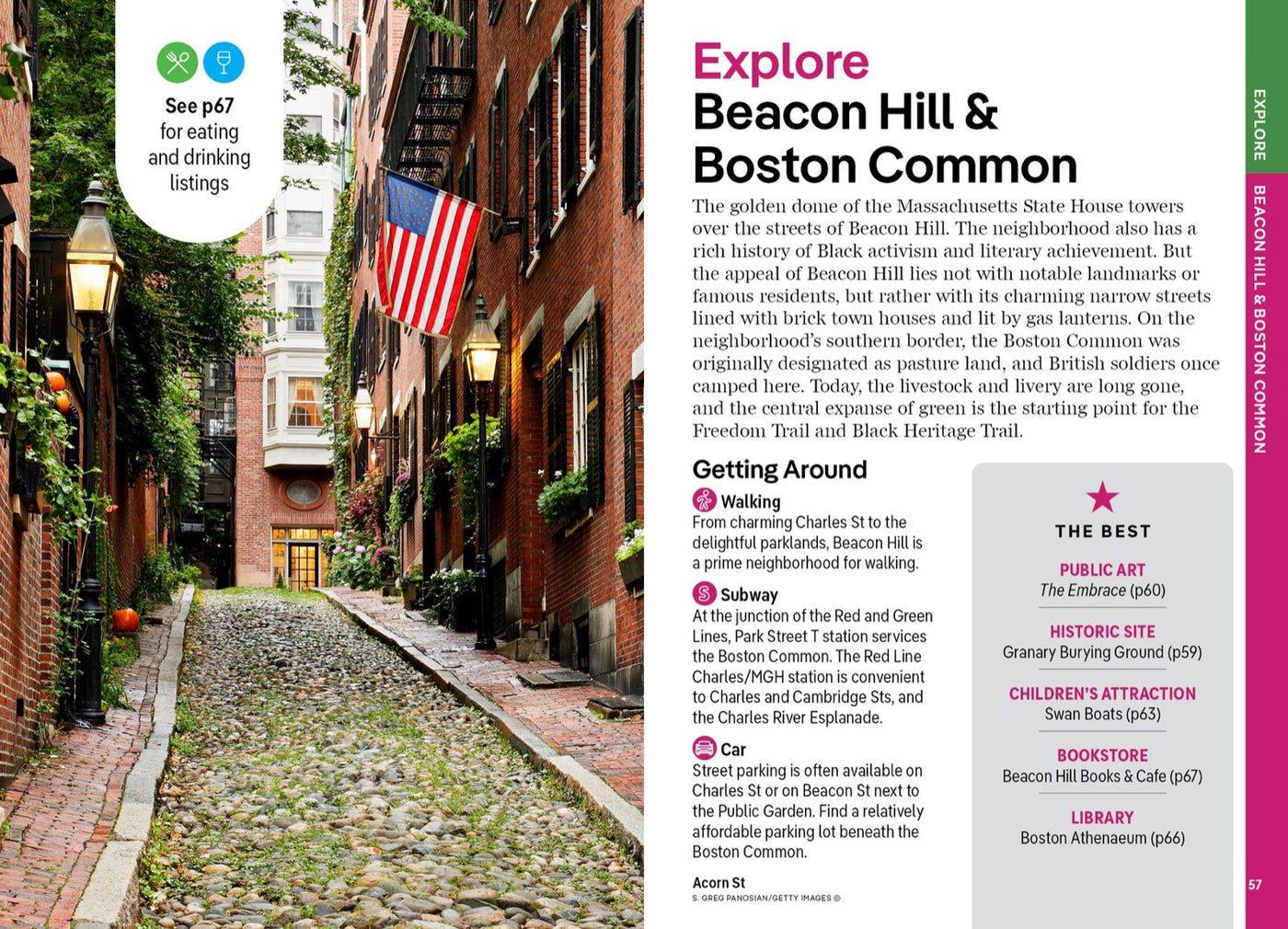 Lonely Planet Pocket Boston inside page 9