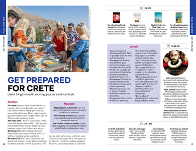 Lonely Planet Crete inside page 7