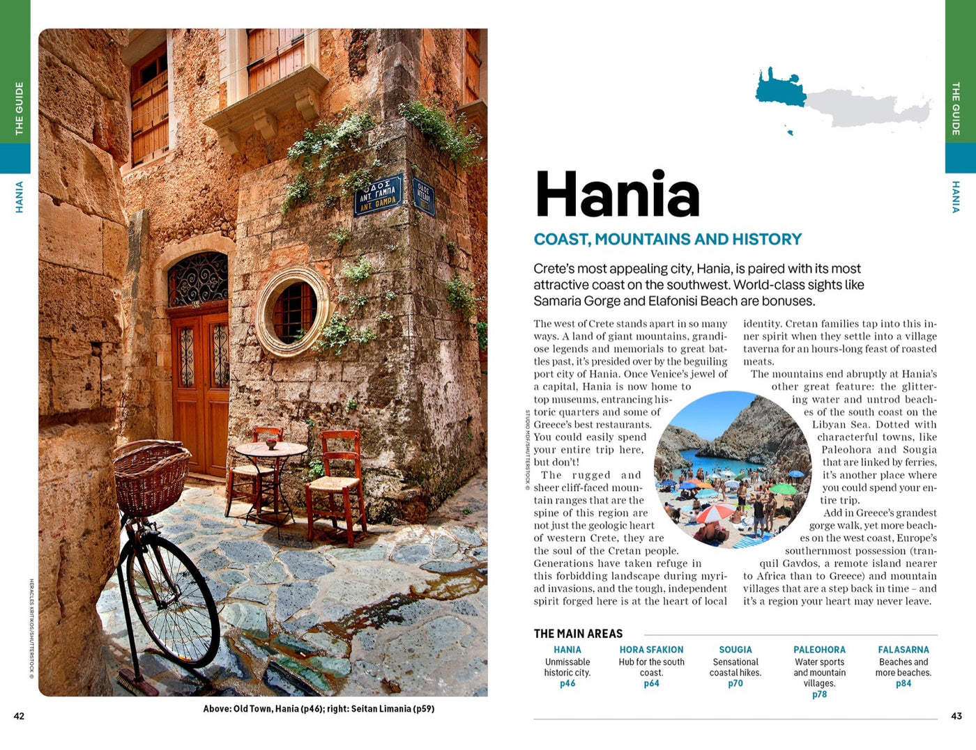 Lonely Planet Crete inside page 10