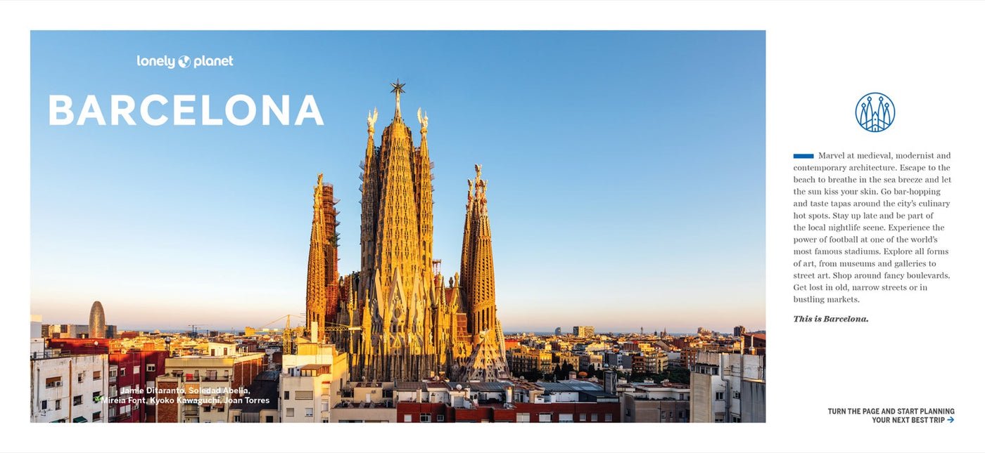 Lonely Planet Experience Barcelona inside page 1