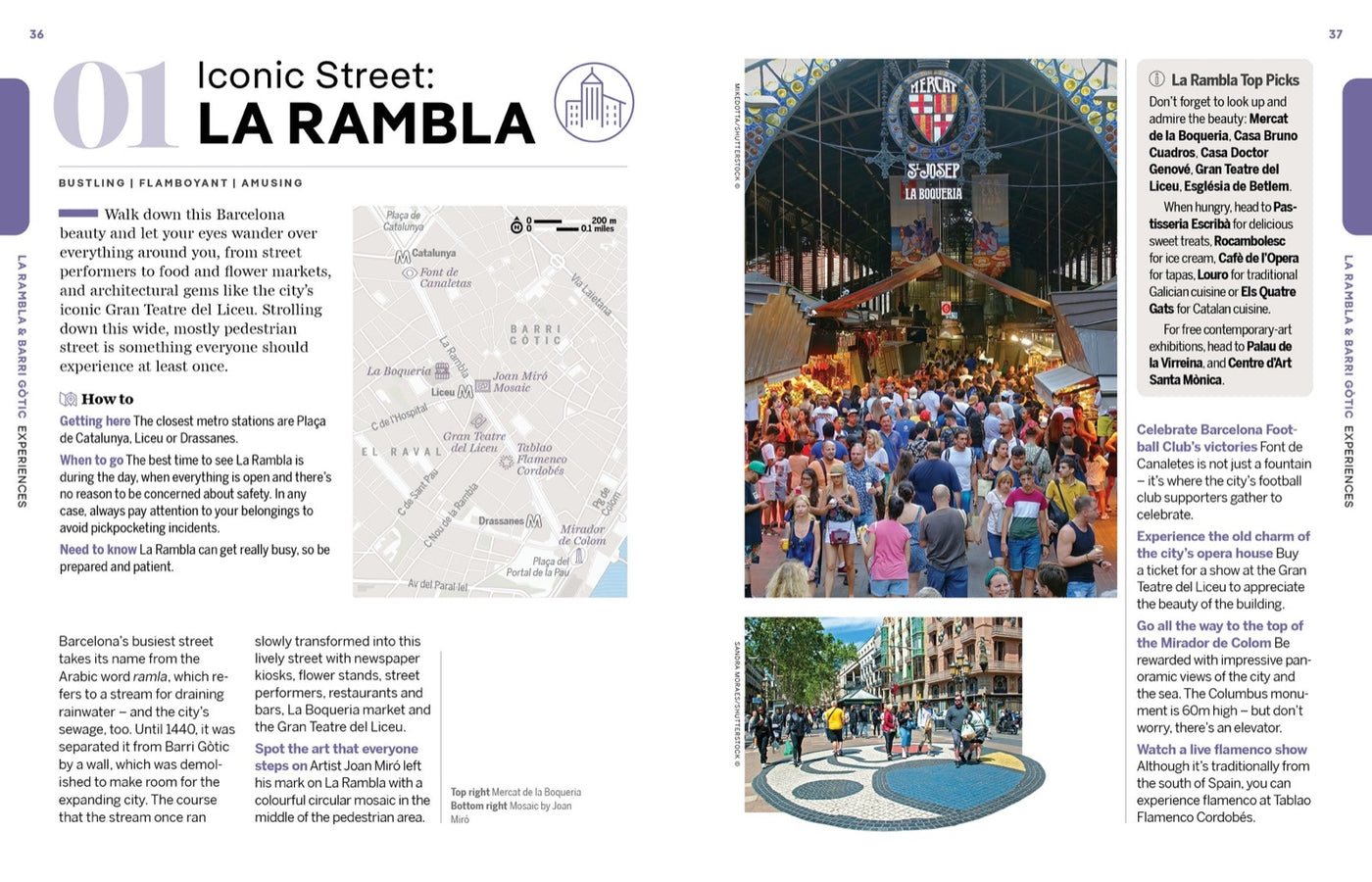 Lonely Planet Experience Barcelona inside page 10