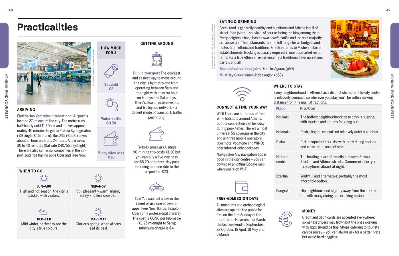Lonely Planet Experience Greece inside page 10