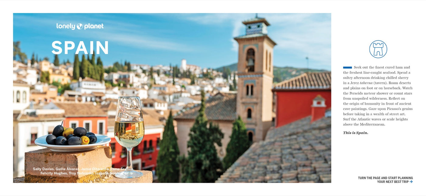 Lonely Planet Experience Spain inside page 1