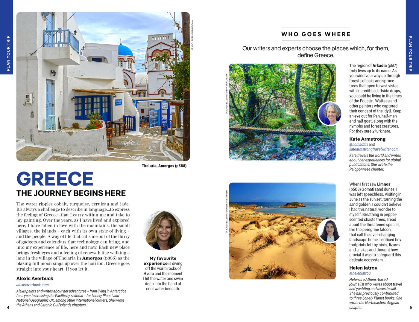 Lonely Planet Greece inside page 2