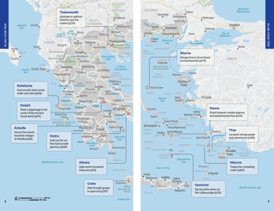 Lonely Planet Greece inside page 3
