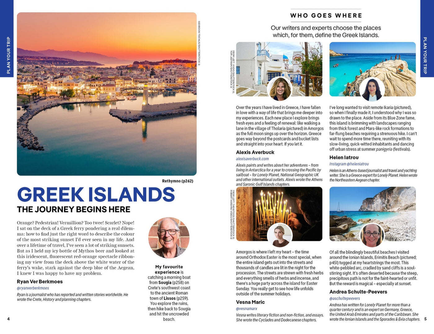 Lonely Planet Greek Islands inside page 2