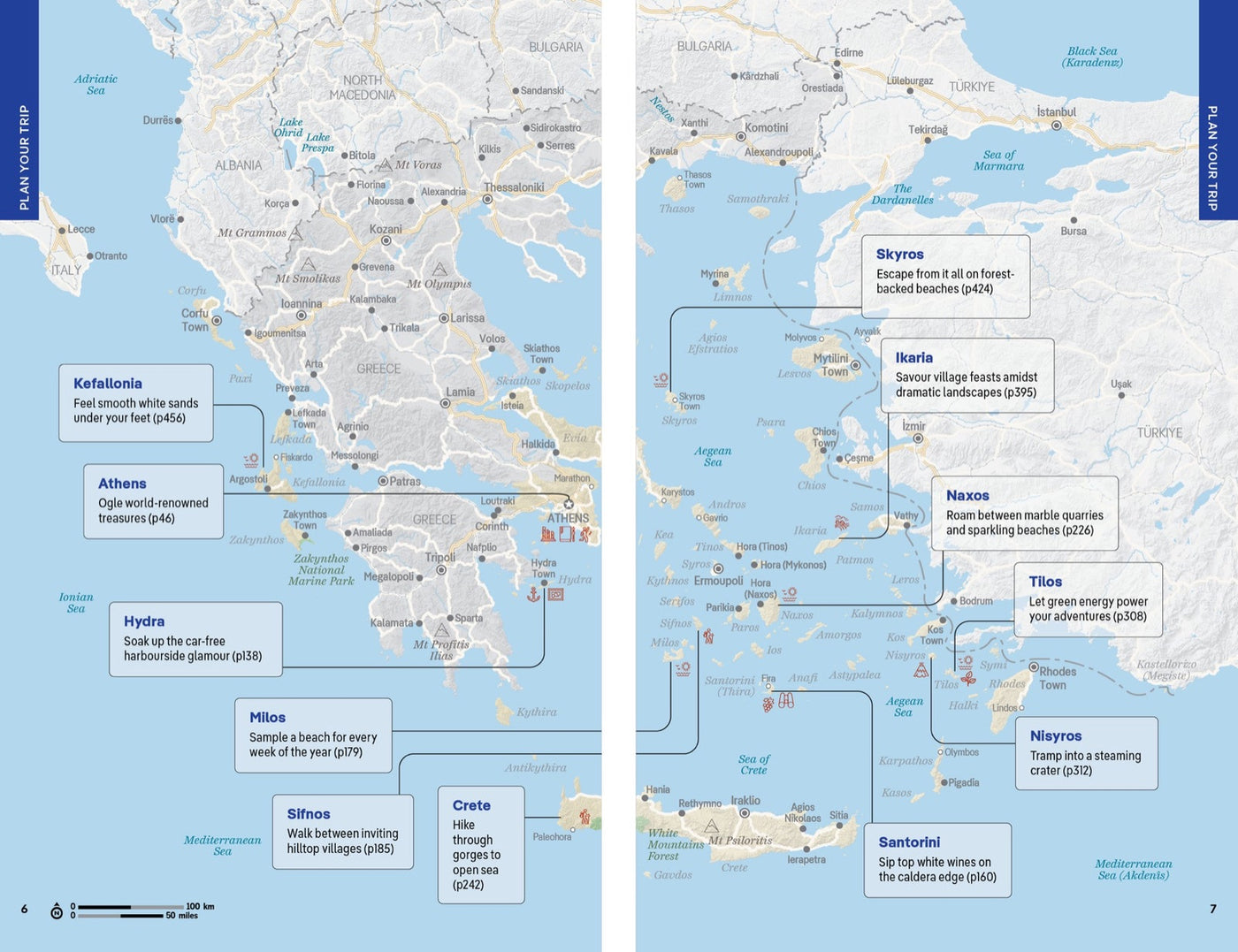 Lonely Planet Greek Islands inside page 3