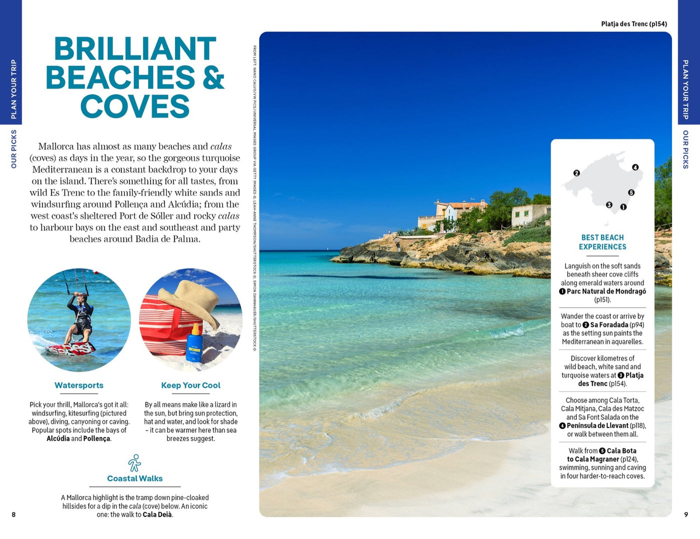 Lonely Planet Mallorca inside page 4