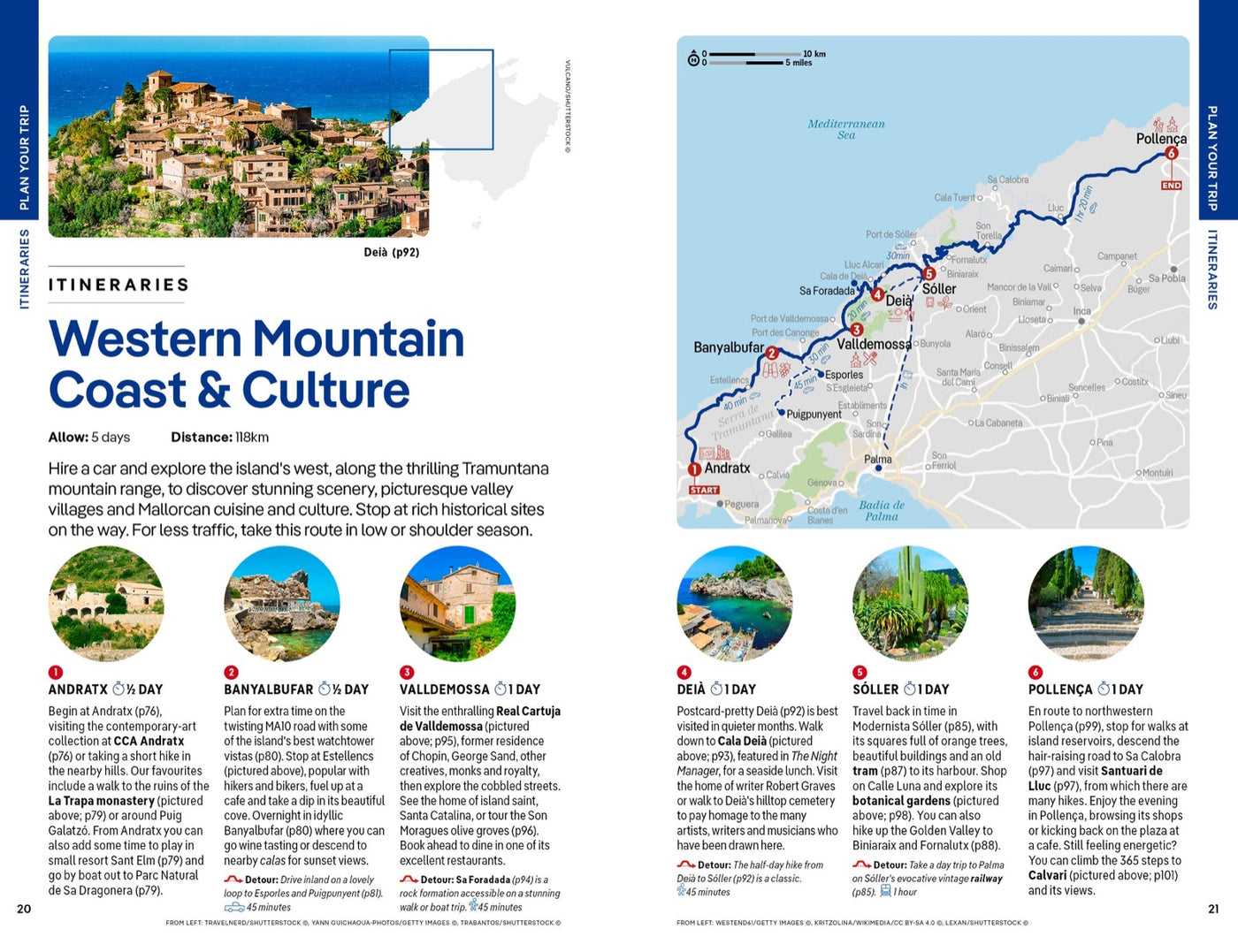Lonely Planet Mallorca inside page 5