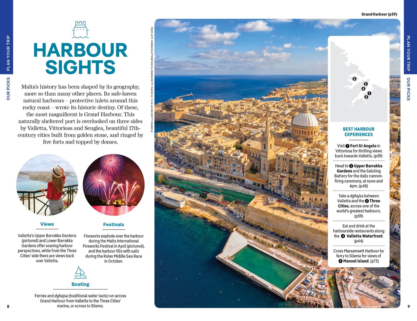 Lonely Planet Malta & Gozo inside page 4