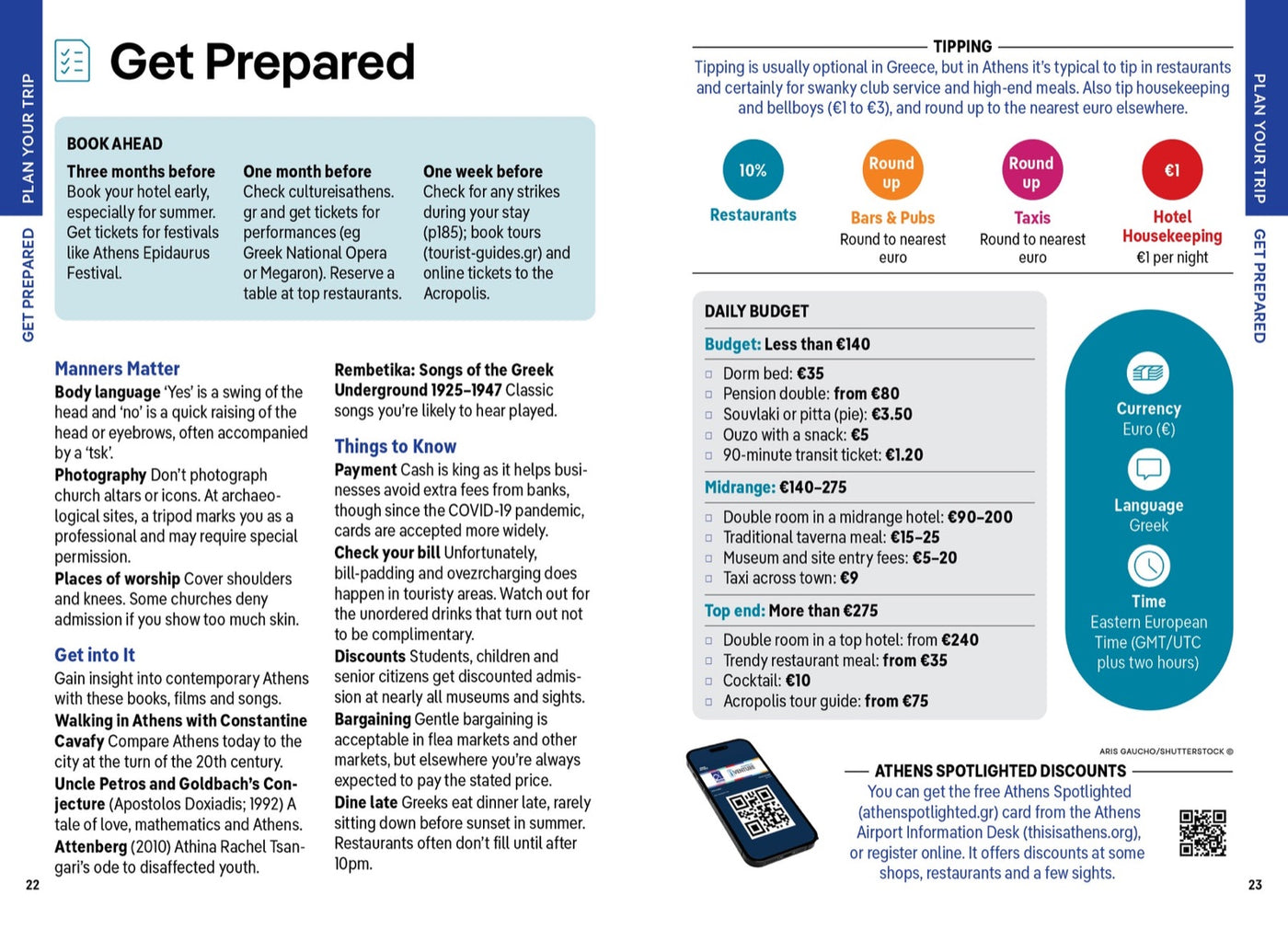 Lonely Planet Pocket Athens inside page 6