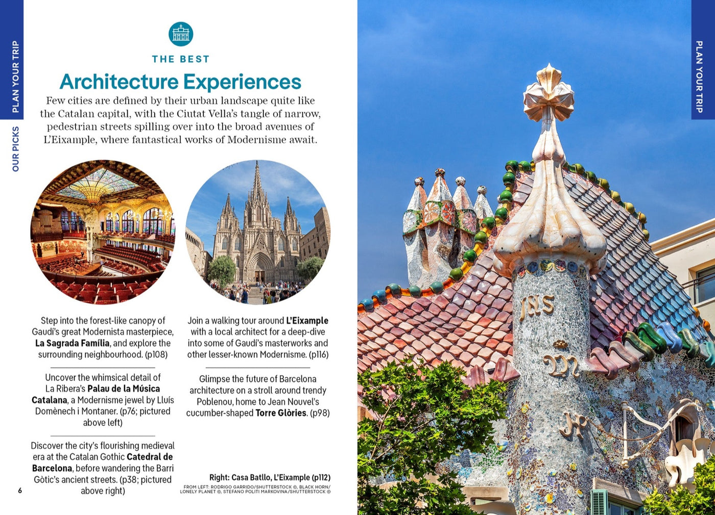Lonely Planet Pocket Barcelona inside page 2
