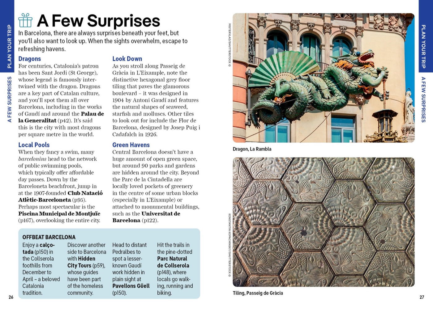 Lonely Planet Pocket Barcelona inside page 6