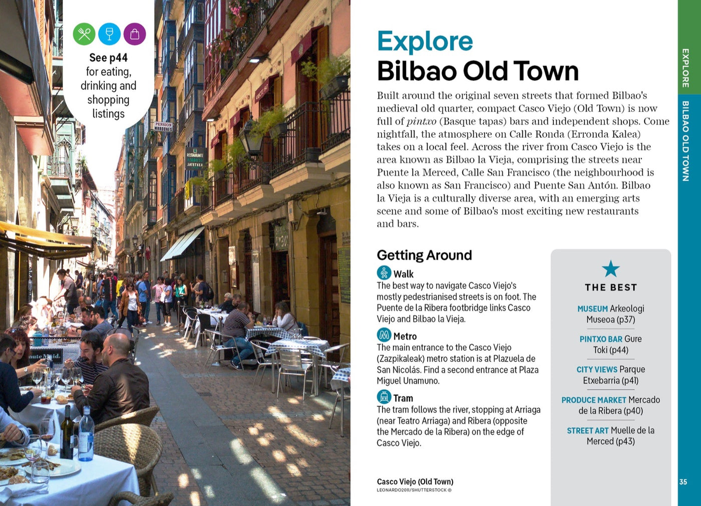 Lonely Planet Pocket Bilbao & San Sebastian inside page 8