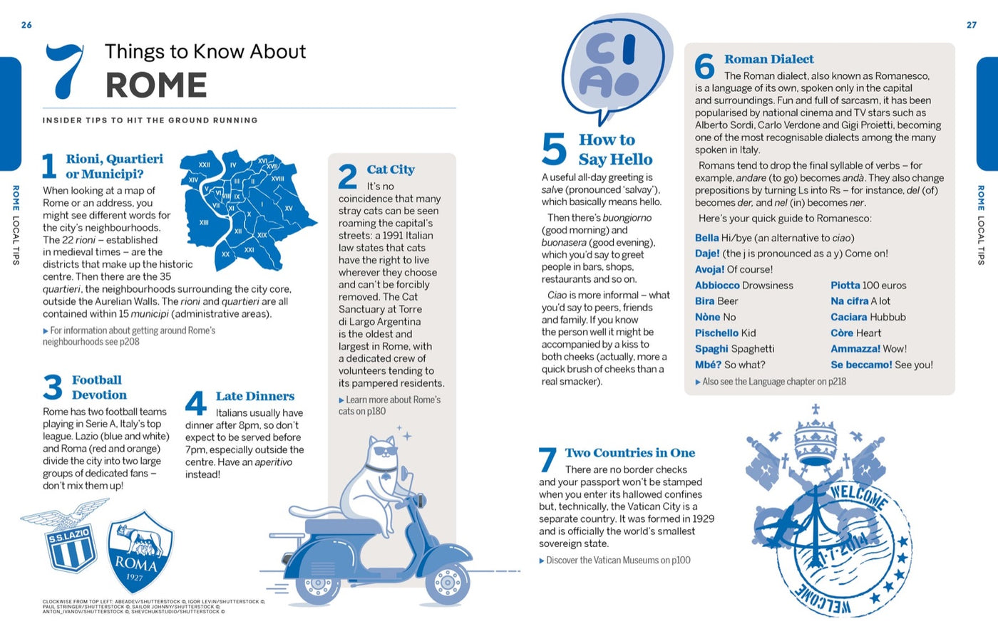 Lonely Planet Experience Rome inside page 7