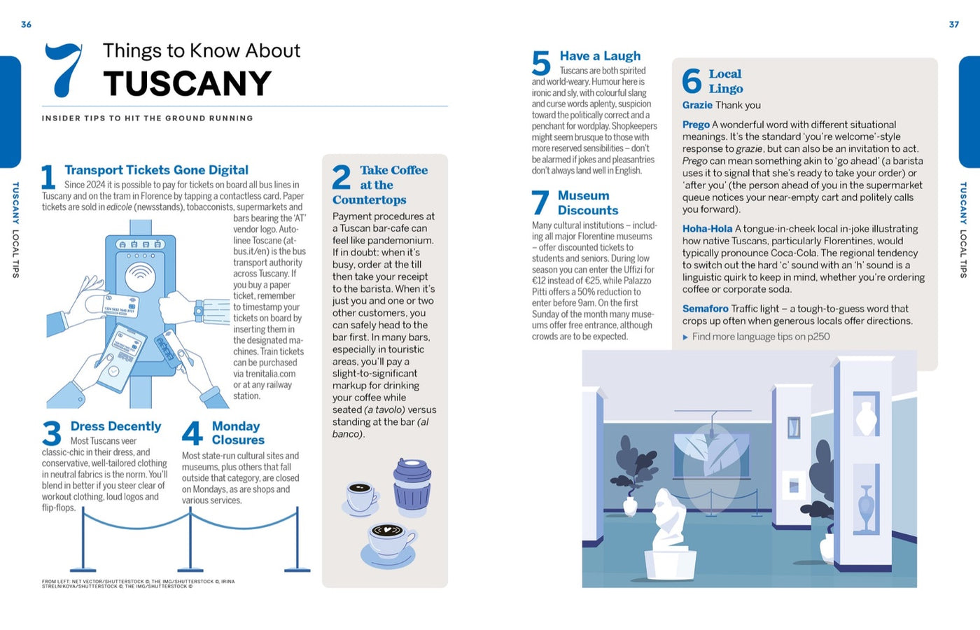 Lonely Planet Experience Tuscany inside page 7