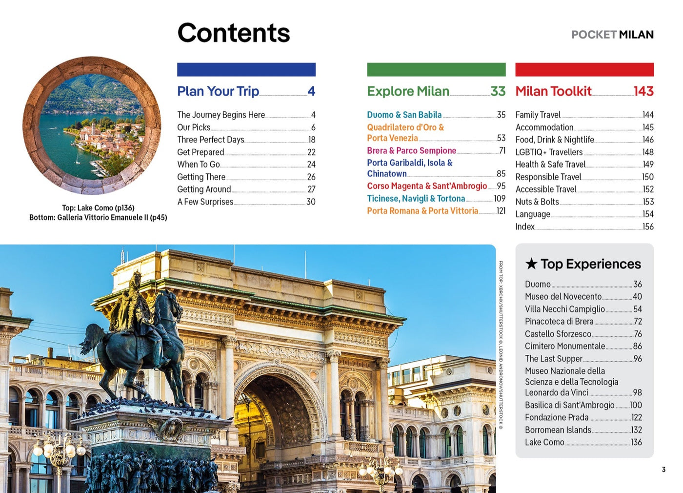 Lonely Planet Pocket Milan inside page 1