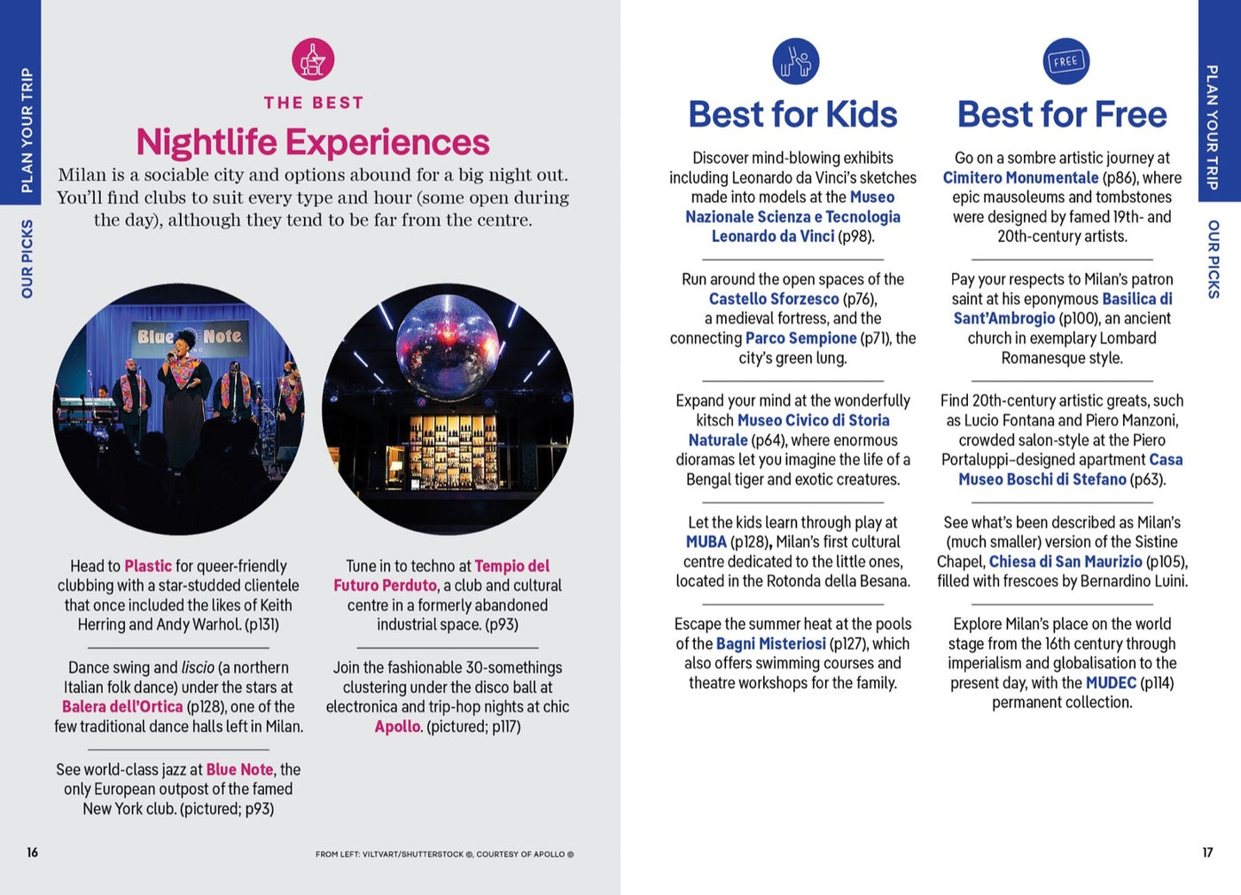 Lonely Planet Pocket Milan inside page 4