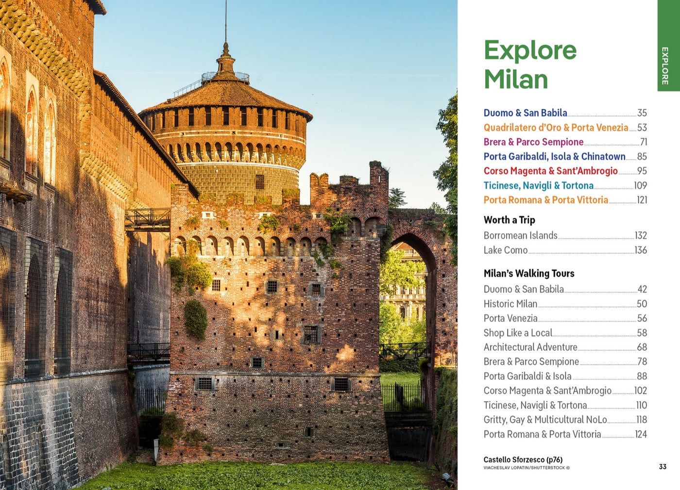 Lonely Planet Pocket Milan inside page 9