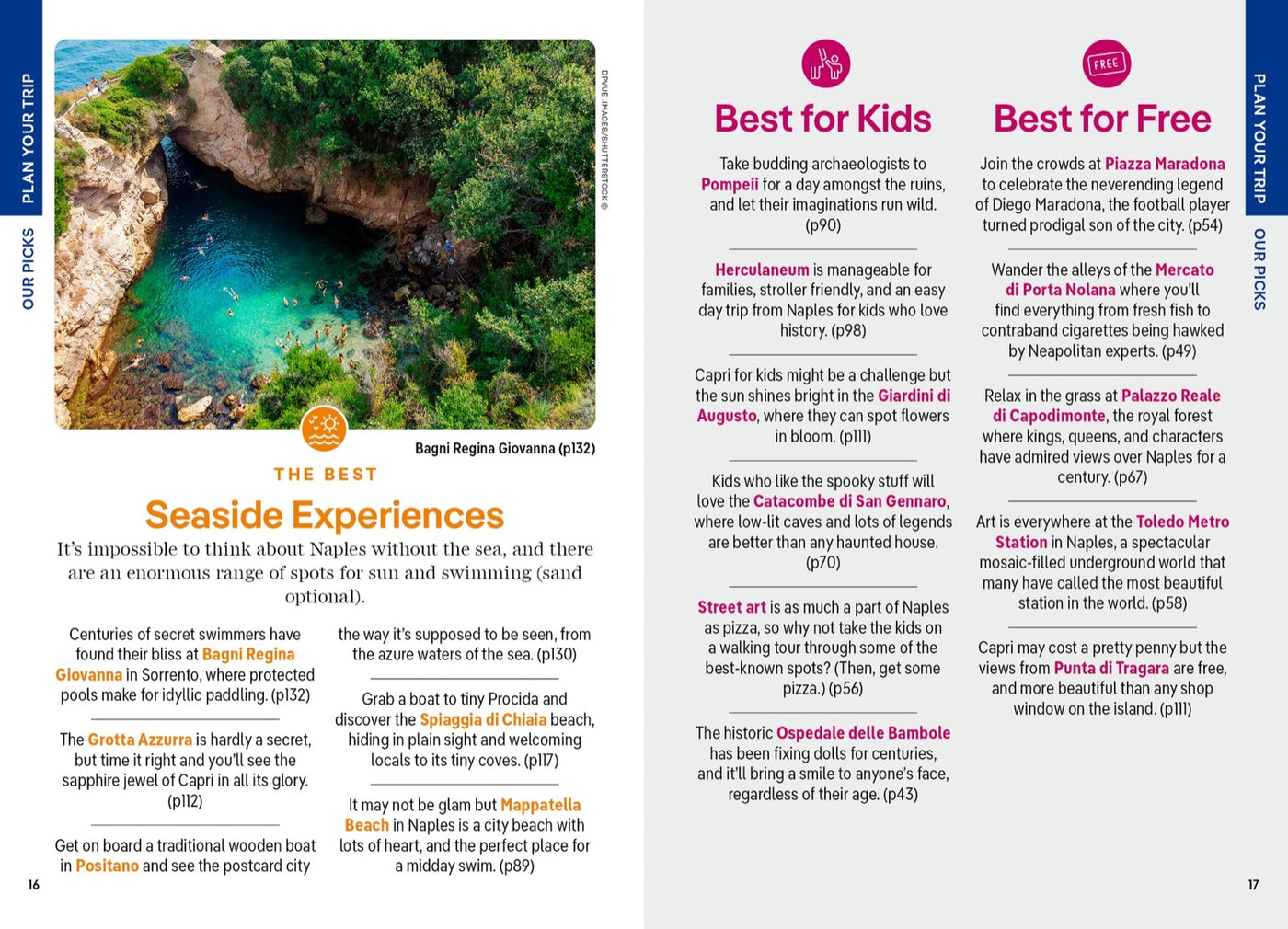 Lonely Planet Pocket Naples & the Amalfi Coast inside page 4
