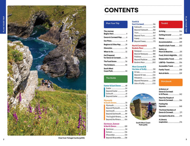 Lonely Planet Devon & Cornwall inside page 1