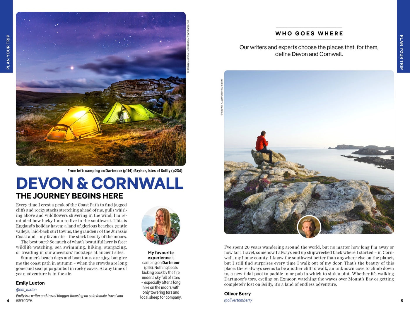 Lonely Planet Devon & Cornwall inside page 2