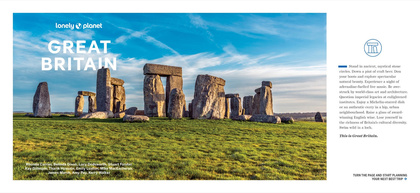 Lonely Planet Experience Great Britain inside page 1
