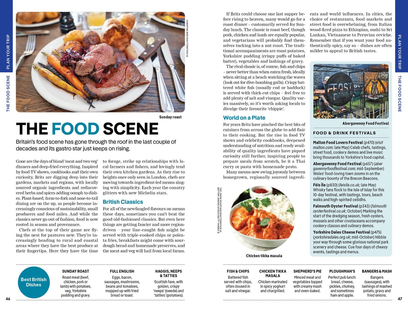 Lonely Planet Great Britain inside page 8
