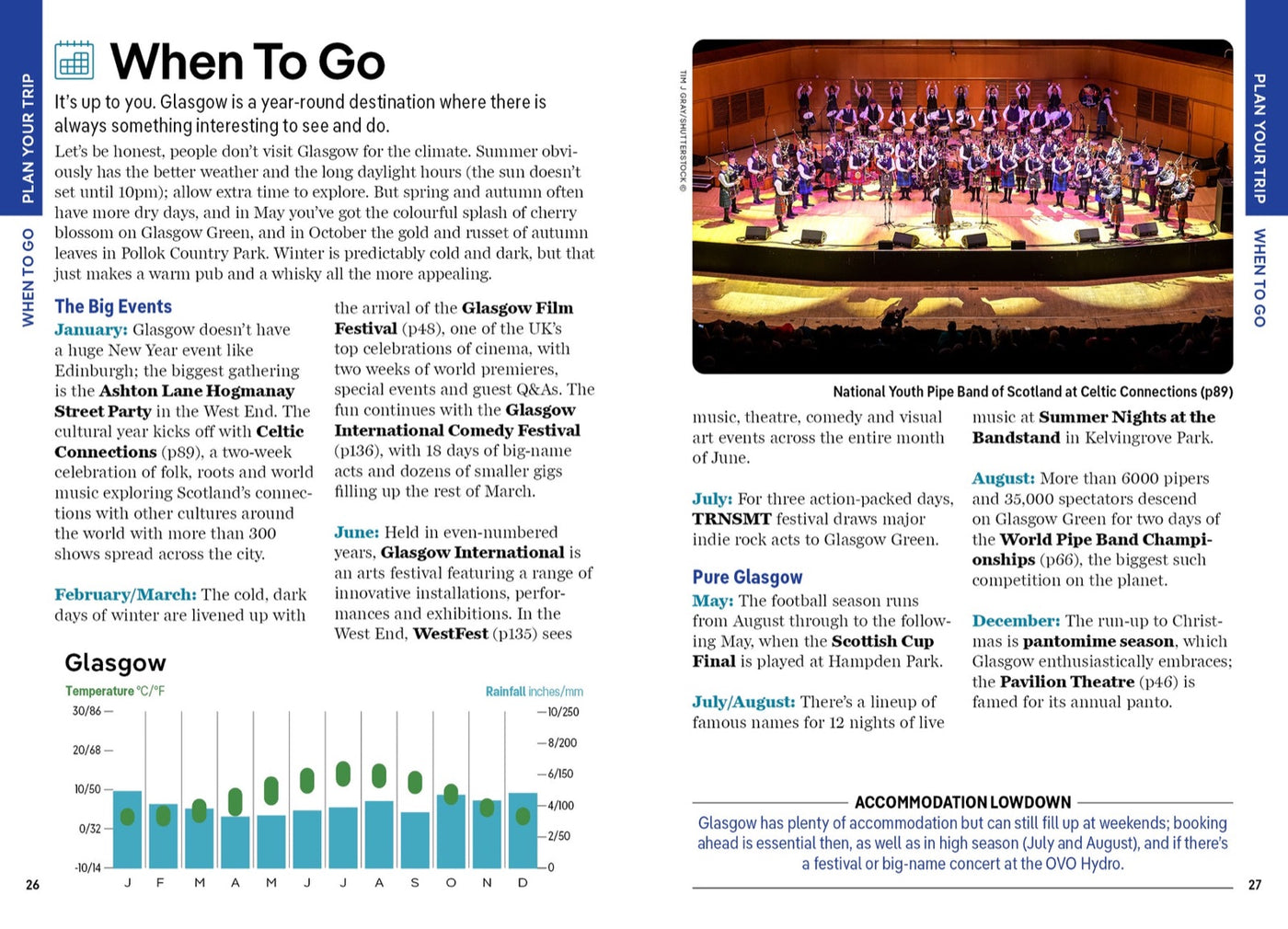 Lonely Planet Pocket Glasgow inside page 6