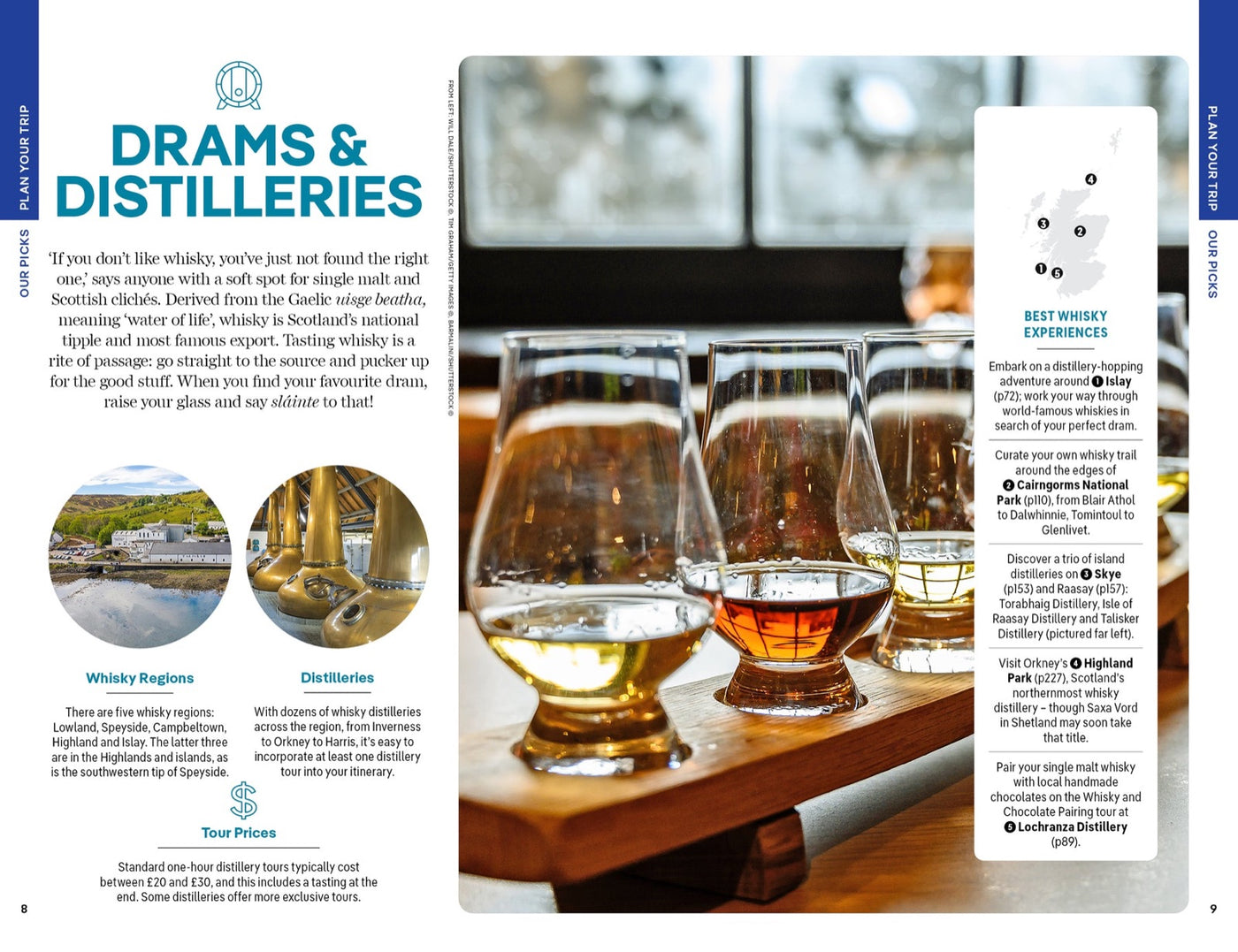 Lonely Planet Scotland's Highlands & Islands inside page 4