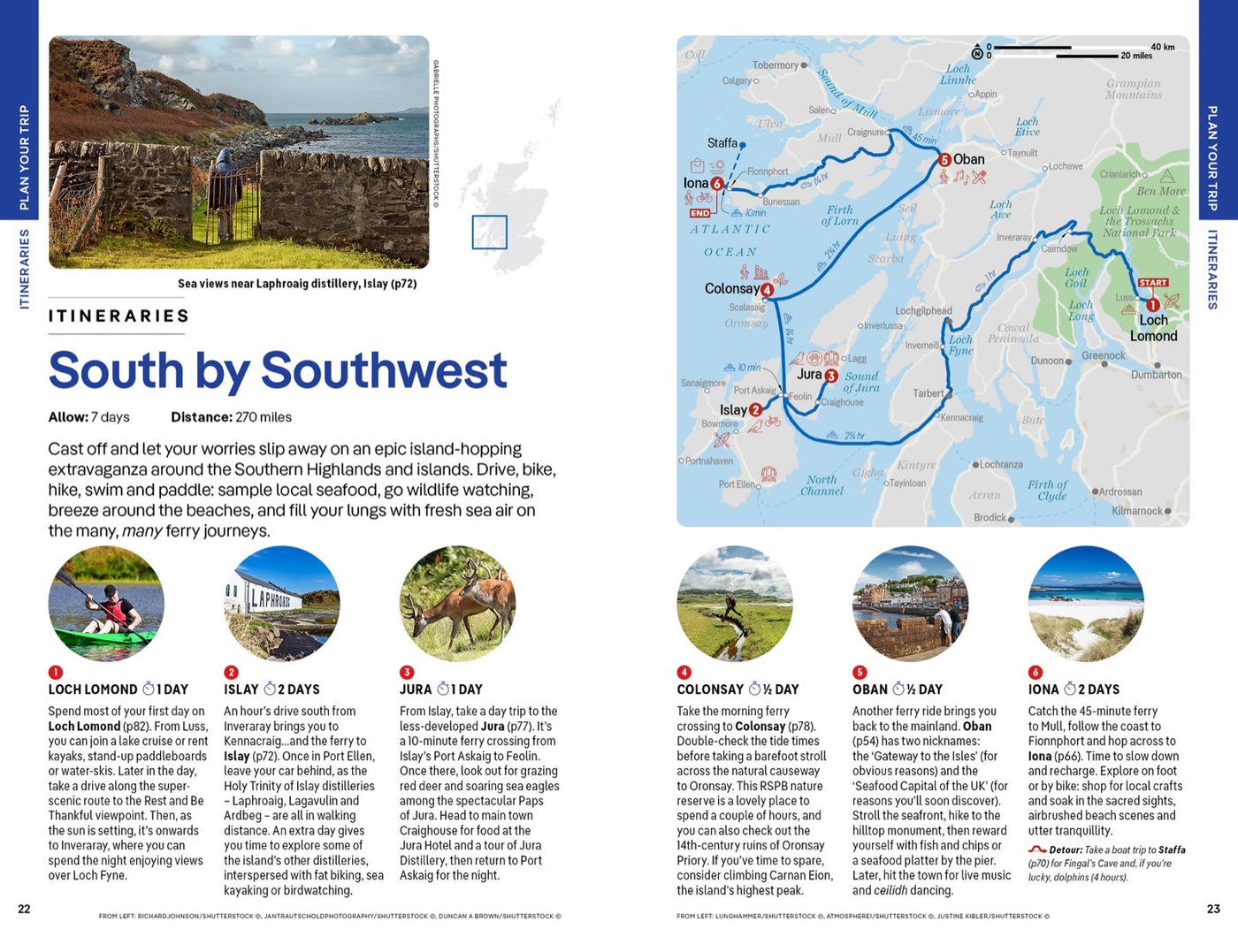 Lonely Planet Scotland's Highlands & Islands inside page 5