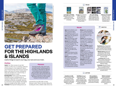 Lonely Planet Scotland's Highlands & Islands inside page 7