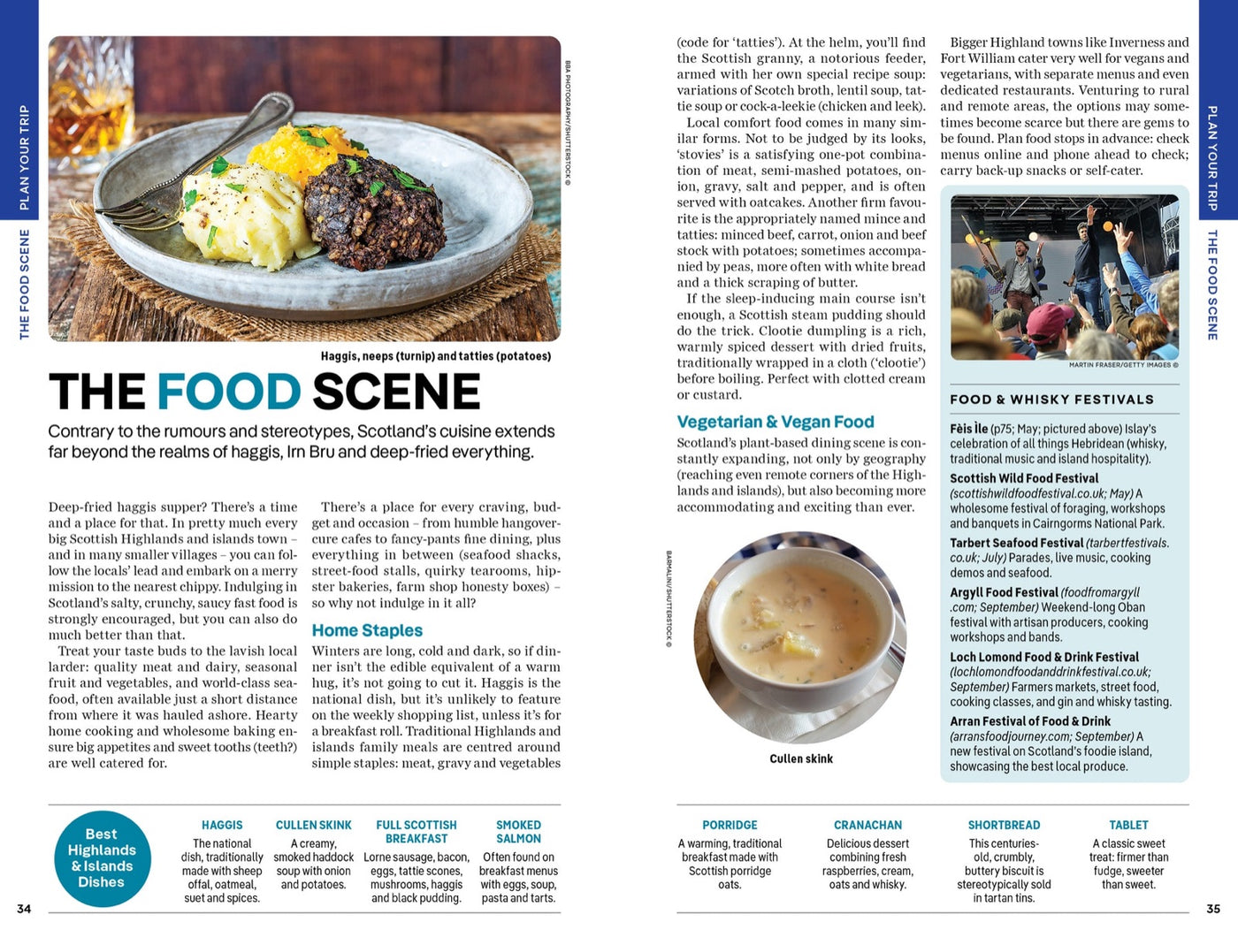 Lonely Planet Scotland's Highlands & Islands inside page 8