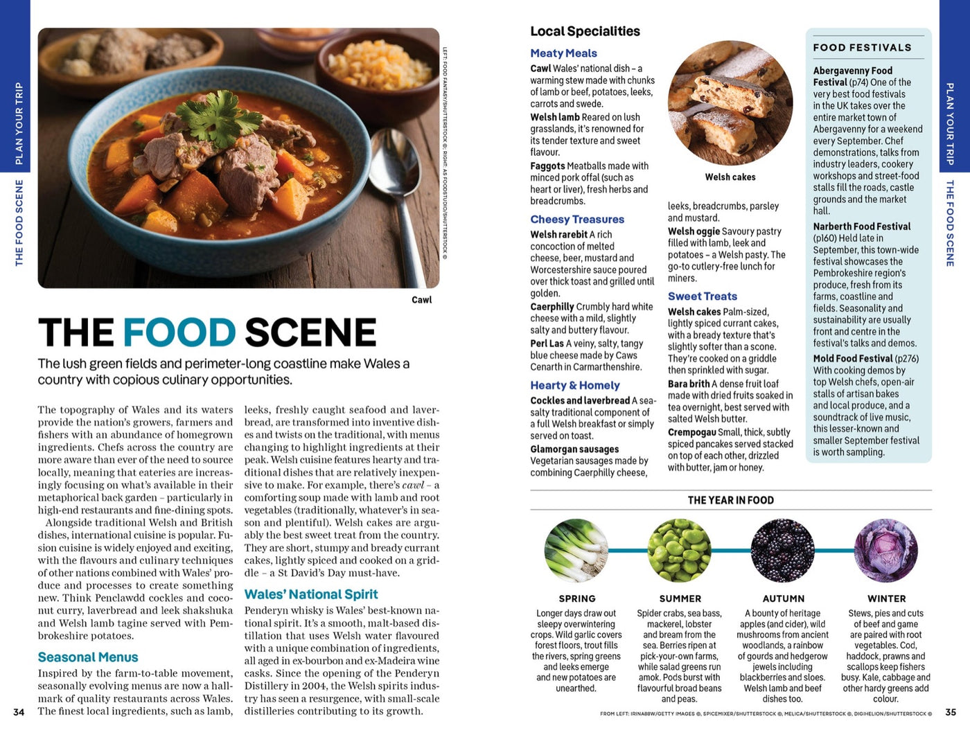 Lonely Planet Wales inside page 8