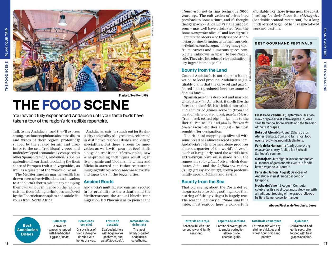 Lonely Planet Andalucia inside page 8