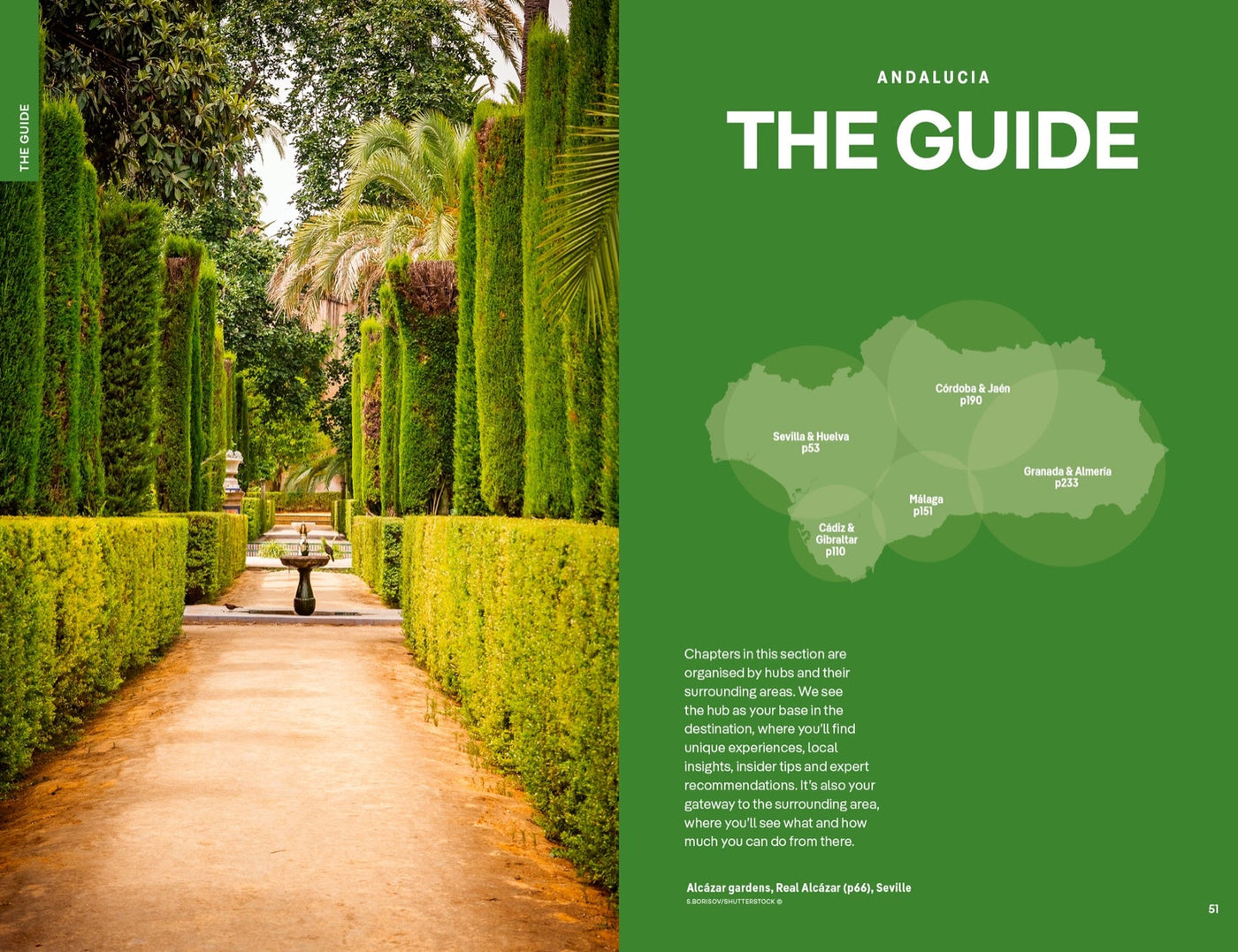 Lonely Planet Andalucia inside page 9