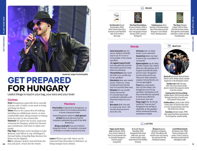 Lonely Planet Budapest & Hungary inside page 7