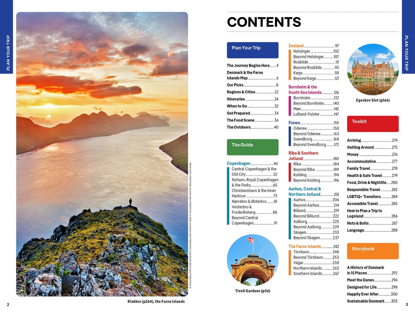 Lonely Planet Denmark & the Faroe Islands inside page 1