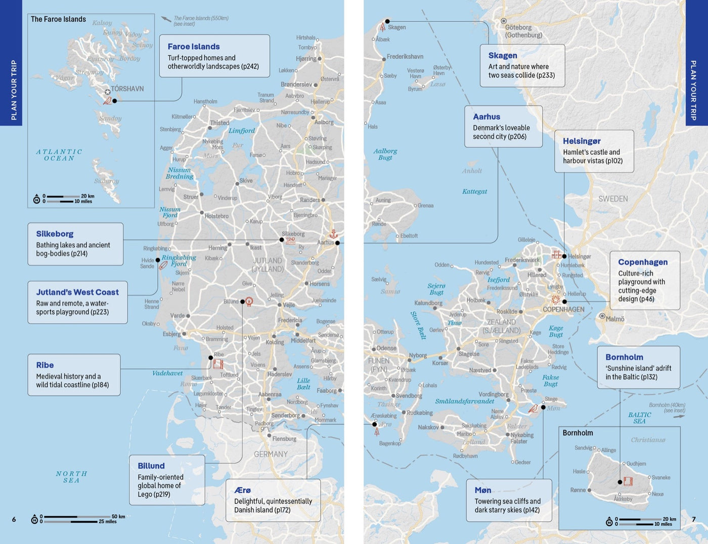 Lonely Planet Denmark & the Faroe Islands inside page 3