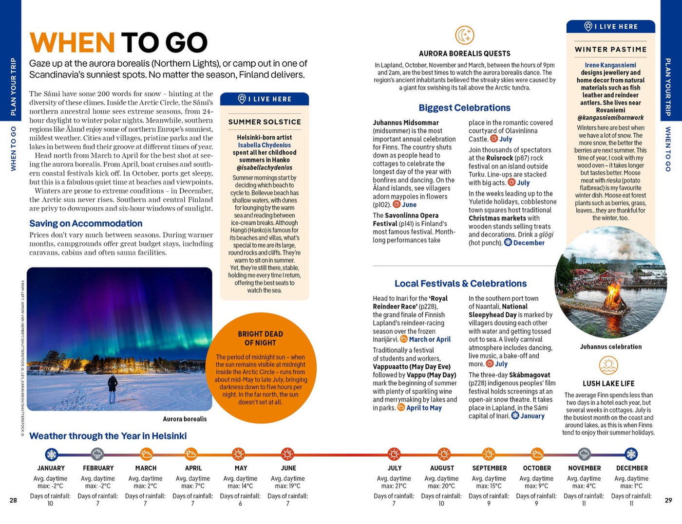 Lonely Planet Finland inside page 6