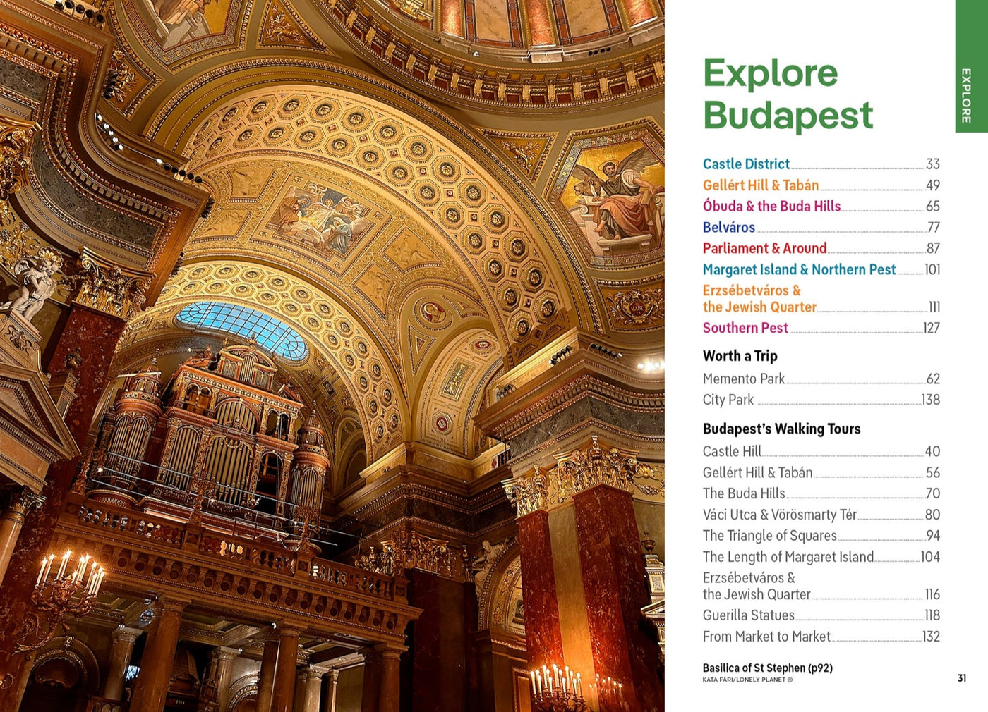 Lonely Planet Pocket Budapest inside page 8