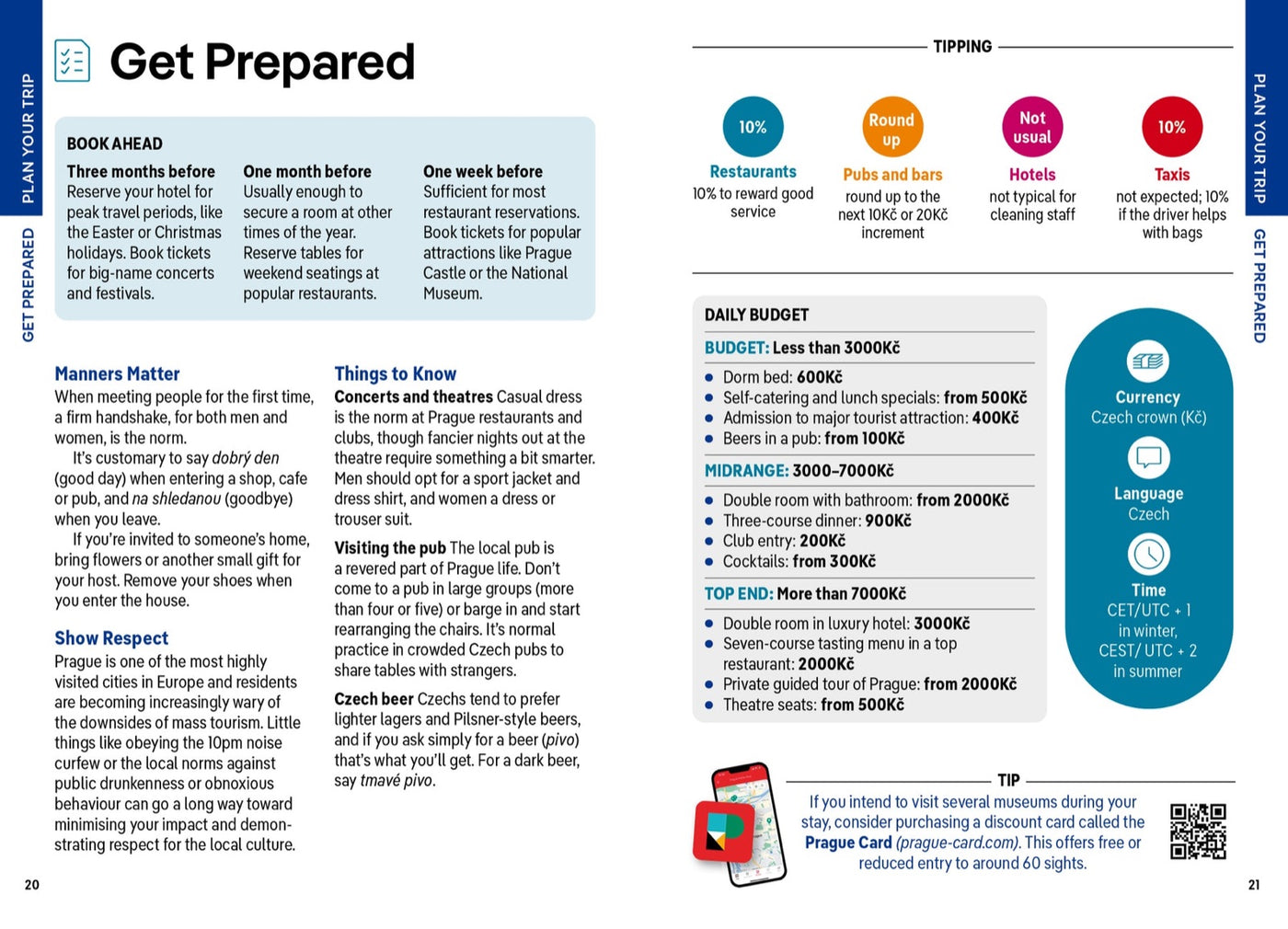 Lonely Planet Pocket Prague inside page 5