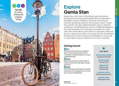 Lonely Planet Pocket Stockholm inside page 8