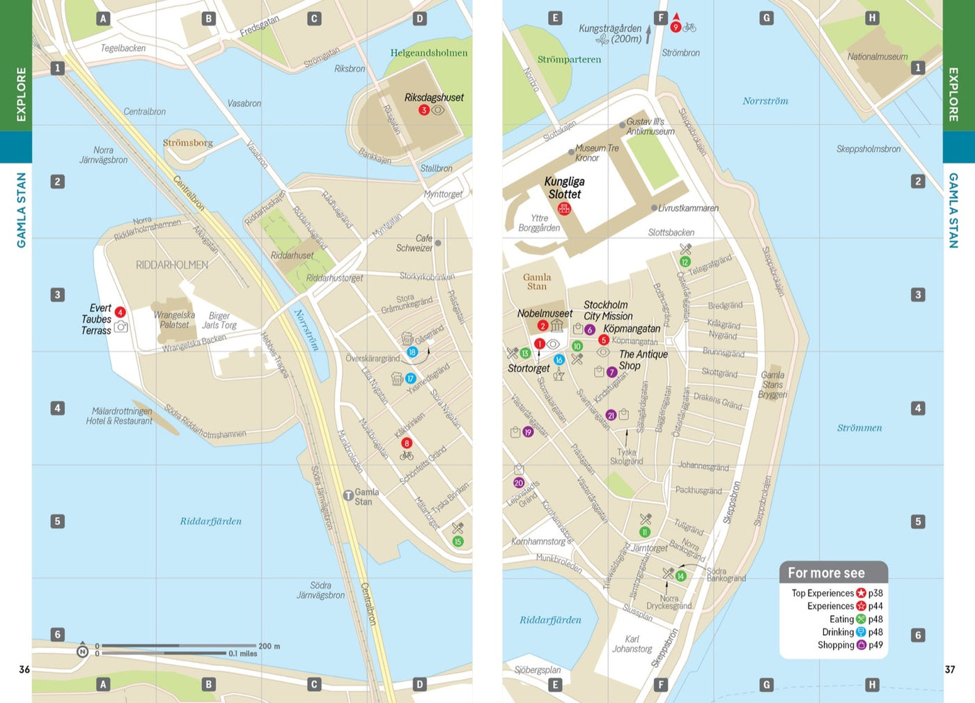 Lonely Planet Pocket Stockholm inside page 9