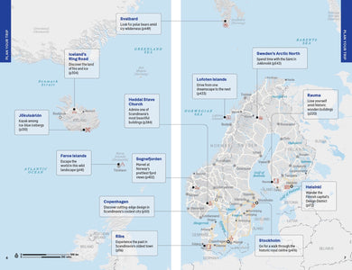 Lonely Planet Scandinavia inside page 3
