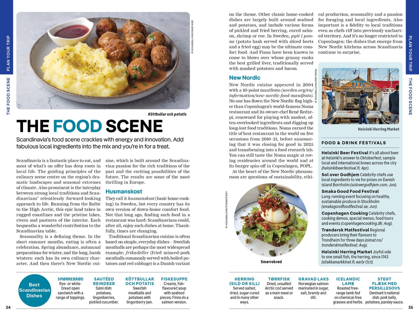 Lonely Planet Scandinavia inside page 8
